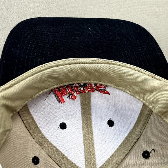 Vintage Hitec Racing Hat Cap Snapback Tan Adjustable Grand Prix Formula Car y2k - Picture 5 of 6